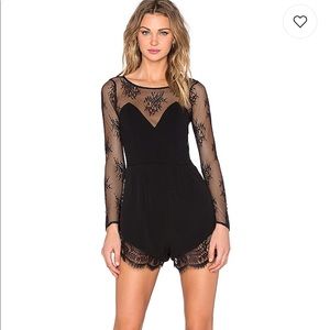 NBD Spoiled Romper in Black